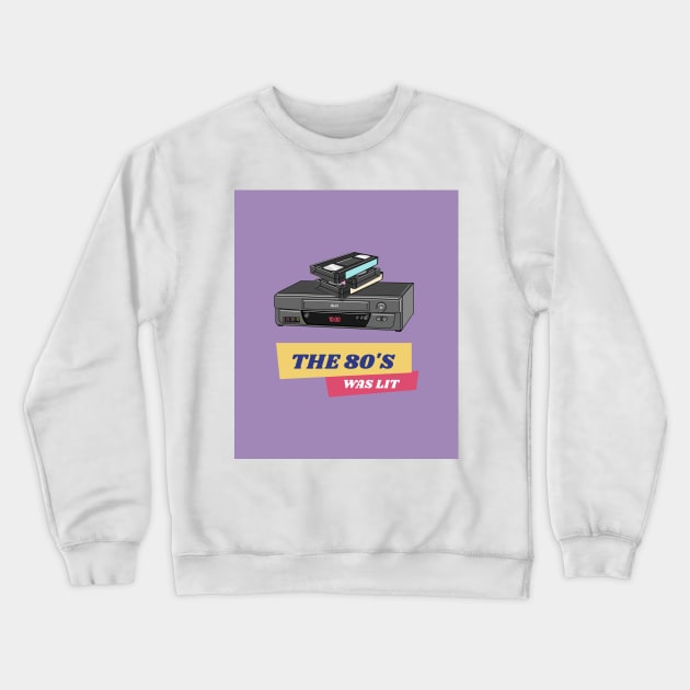 VCR Crewneck Sweatshirt by Bougie Behavior